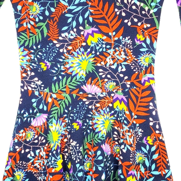 Lula Roe floral dress. Size Small. Multi colored. - Picture 5 of 11
